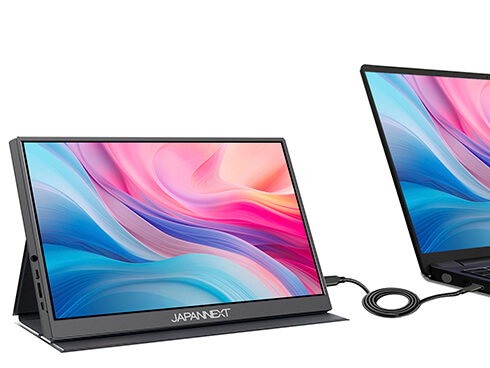 JAPANNEXT USB-C接続 PCモニター 10.5インチ IPSパネル フルHD＋