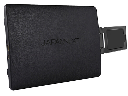 JAPANNEXT 11.6インチ 1366x768解像度 ノートPC装着型モバイルモニター