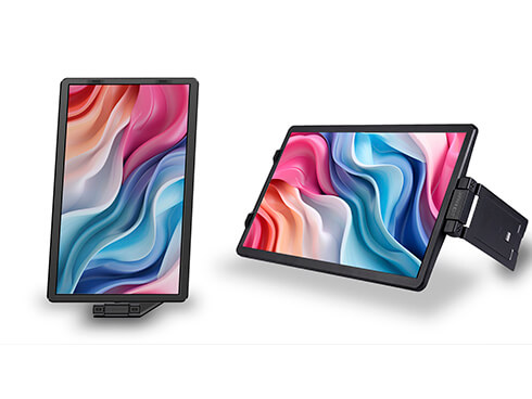 JAPANNEXT 14インチ 1920x1080解像度 ノートPC装着型モバイルモニター