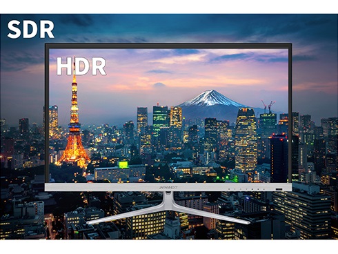 JAPANNEXT32インチLEDモニター　JN-IPS320FLUHDR-N JAPANNEXT 32インチ 4K液晶ディスプレイ HDR対応 JN