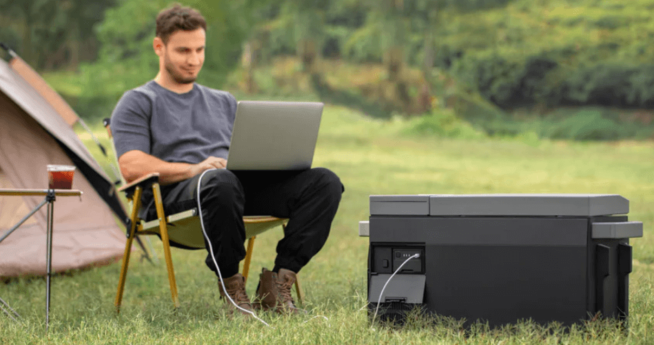 エコフロー EcoFlow Glacier ポータブル冷蔵庫 ZYDBX100-JP-MRW-MRL の