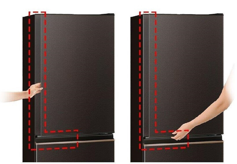 三菱MR-CX37G-BR(グロッシーブラウン) 3ドア冷蔵庫 右開き 365L 三菱MR-CX37G-BR(グロッシーブラウン) 3ドア冷蔵庫 右開き 365L