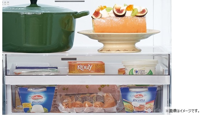 東芝 TOSHIBA 冷蔵庫 3ドア 356L 右開き グレインアイボリー GR-V36SV