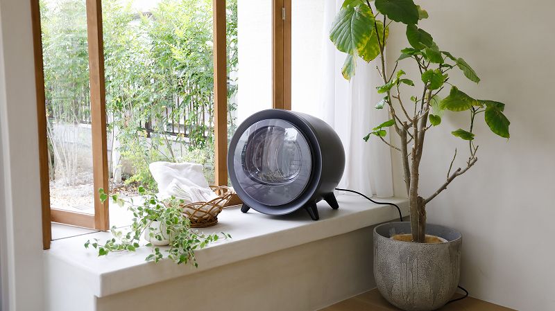 CCP 設置工事のいらない衣類乾燥機 [乾燥容量2.5kg] ZJ-CD43-BK