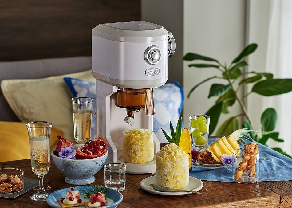 ラドンナ 電動ふわふわかき氷器 Toffy K-IS12-PW パールホワイト