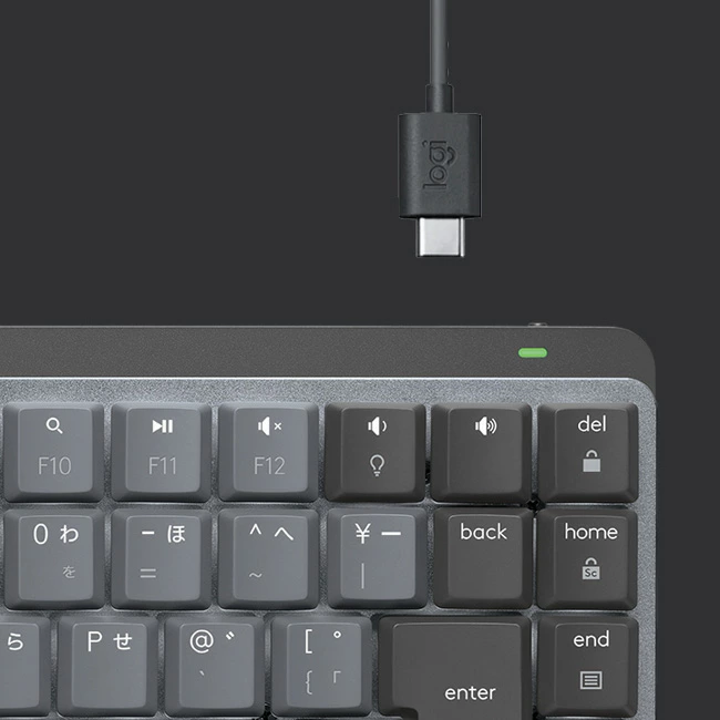 ロジクール キーボード MX Mechanical Mini(茶軸)(Chrome/Android/Mac