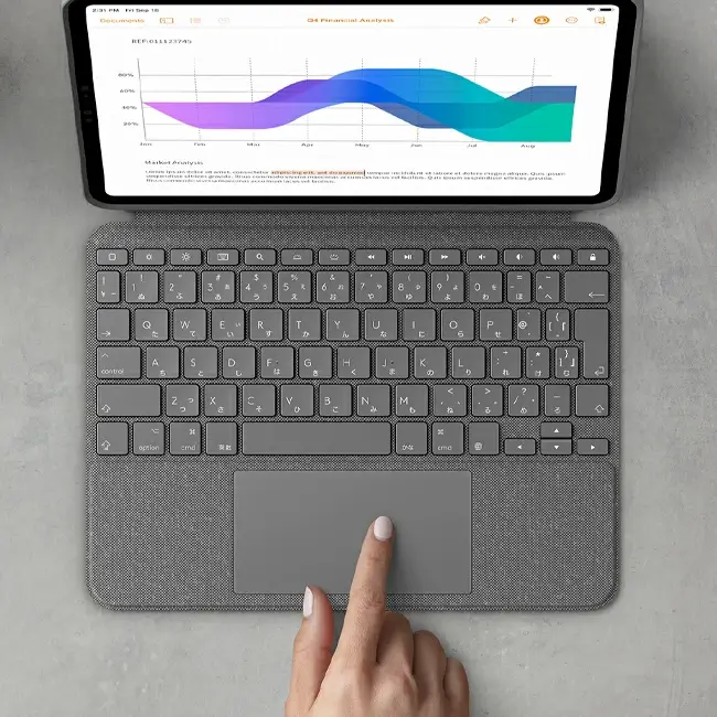 ロジクール COMBO TOUCH for iPad Pro 11-inch (1st 2nd 3rd and 4th