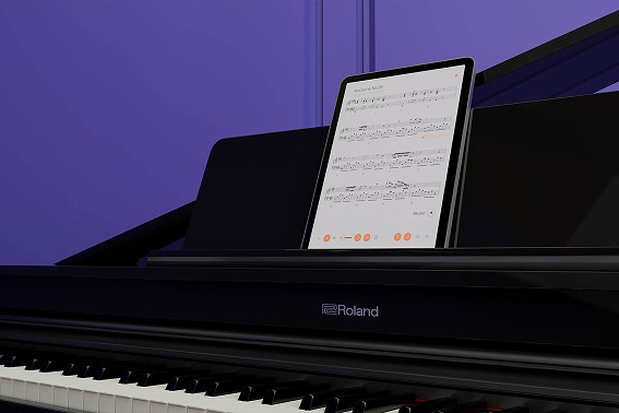 Roland RG-F3-PE ローランド ハイブリッド電子ピアノ グランド型 ローランド Roland グランド電子ピアノ 黒鏡面仕上げ [57.3kg