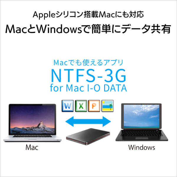 IOデータ 外付けHDD USB-A&USB-C接続 ｢カクうす アルミボディ