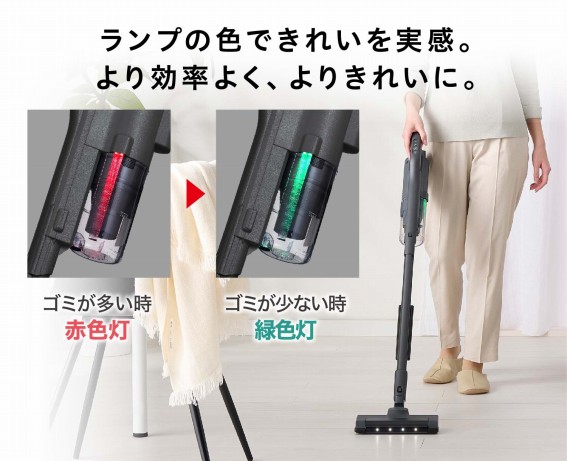 アイリスオーヤマ IRIS OHYAMA 充電式サイクロンスティッククリーナー