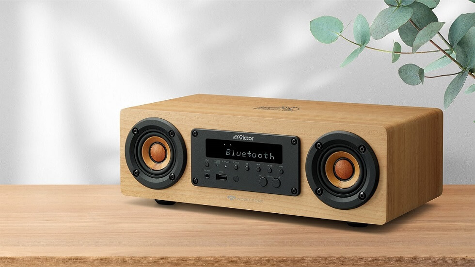 Victor EX-DM10 ウッドコーン WOOD CONE 美品 Amazon.co.jp: JVCKENWOOD Victor EX-DM10 Speaker, Bluetooth