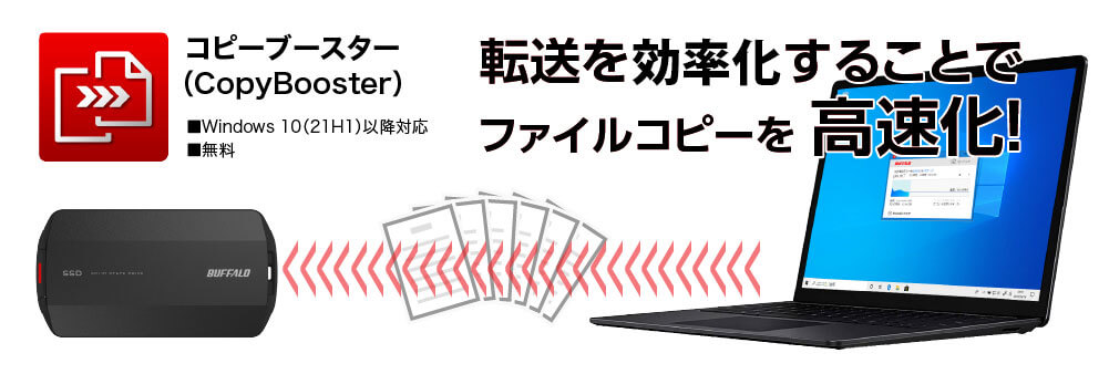 BUFFALO SSDPHP4.0U3BA 外付けSSD USB-C＋USB-A接続 PS5/PS4対応