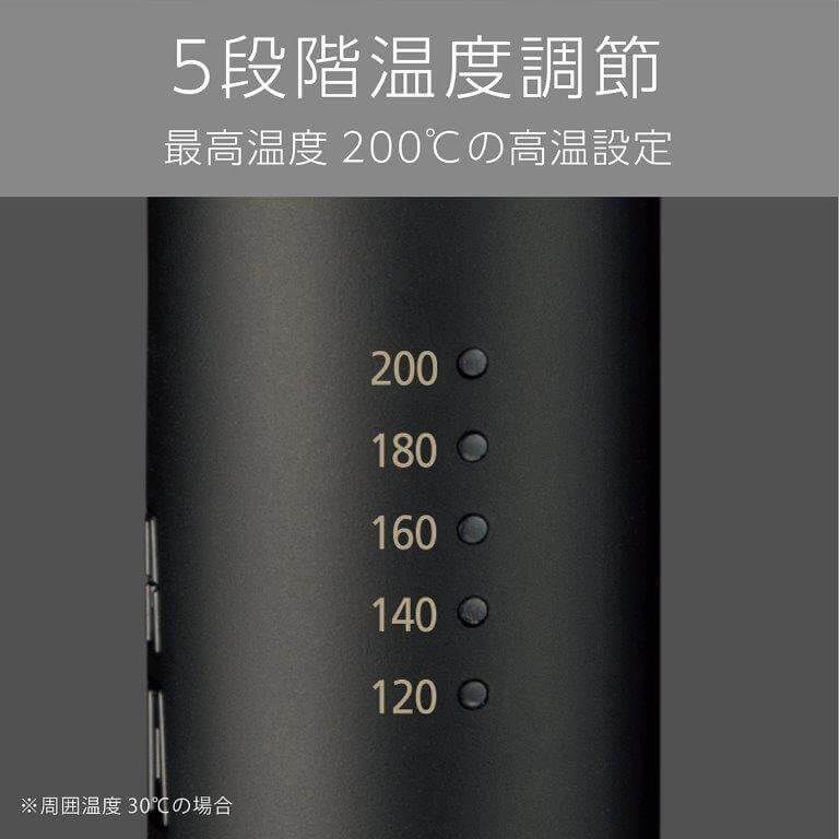 ヴィダルサスーン マイナスイオン ストレートアイロン 25mm 120℃～200