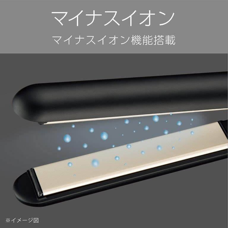 ヴィダルサスーン マイナスイオン ストレートアイロン 25mm 120℃～200
