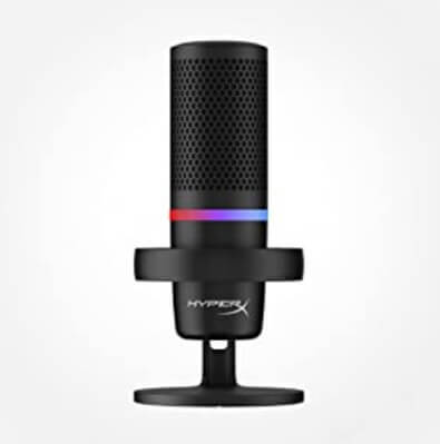 HYPERX HyperX DuoCast USB Microphone (Black) 4P5E2AA の通販