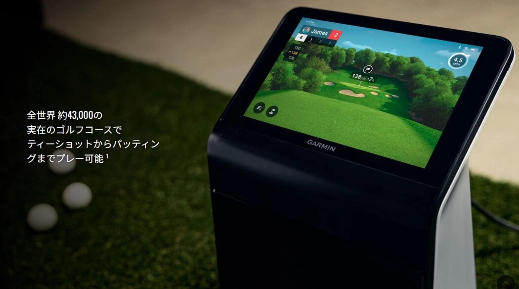 GARMIN ハイグレード弾道測定器・ゴルフシミュレーター Approach