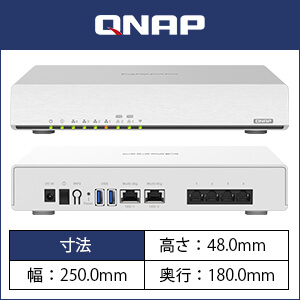 QNAP 無線LANルーター(Wi-Fiルーター) Wi-Fi 6(ax)/ac/n/a/g/b