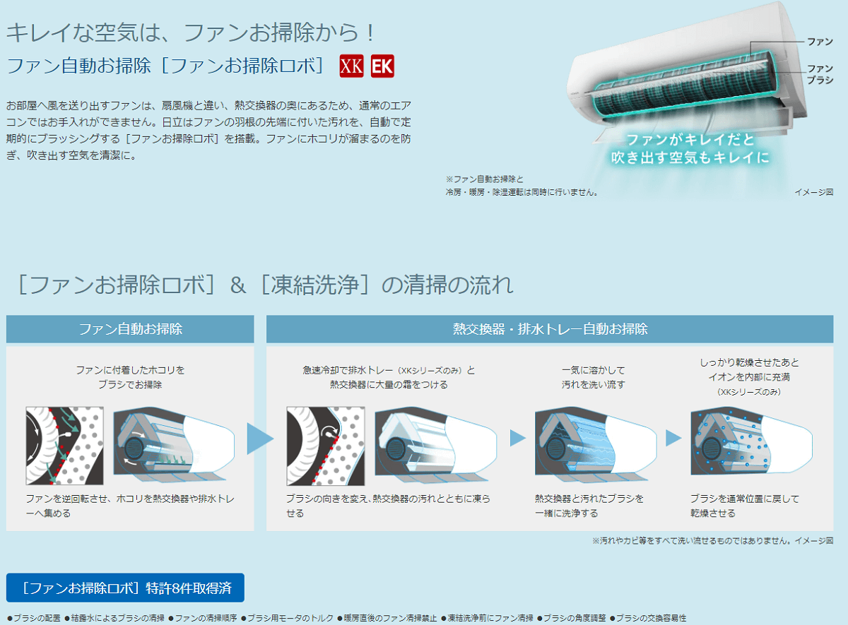 日立 HITACHI エアコン メガ暖 白くまくん XKシリーズ おもに10畳用 