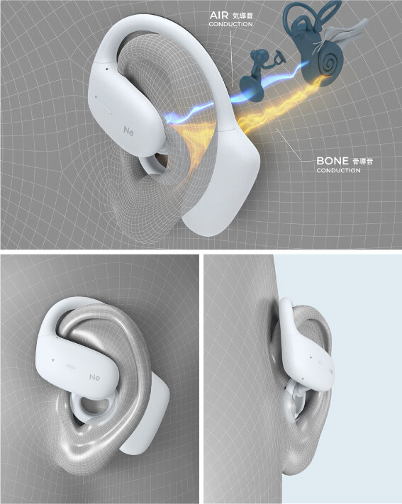 ラディウス 完全ワイヤレス骨伝導イヤホンBeethoven [ ワイヤレス