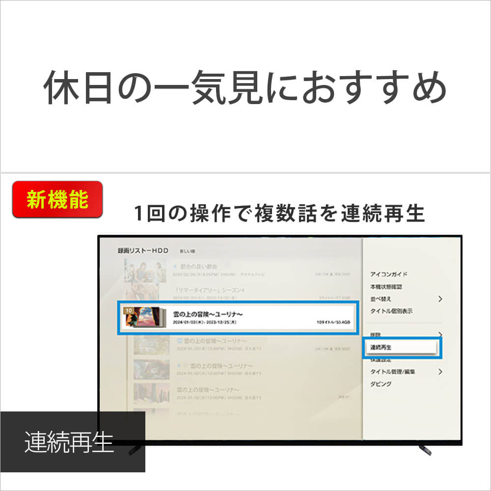 ソニー SONY ブルーレイレコーダー ［1TB /2番組同時録画］ BDZ