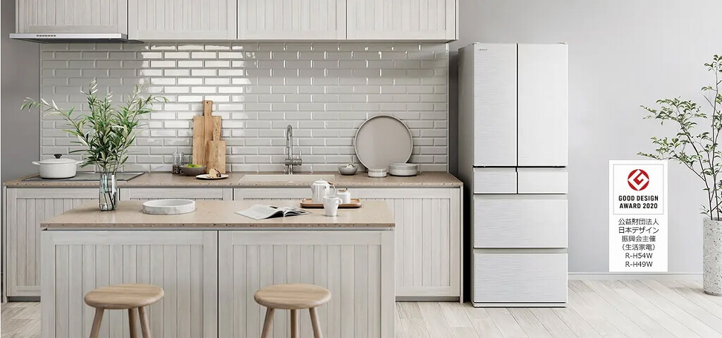 日立 HITACHI 冷蔵庫 6ドア 540L フレンチドア(観音開き) Hタイプ 幅