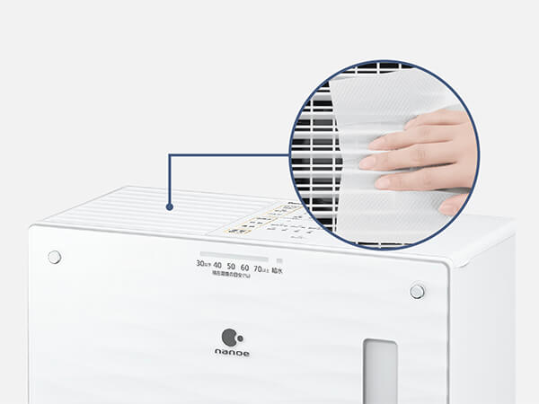 パナソニック Panasonic 加湿機 ナノイー搭載 [気化式] 木造12畳