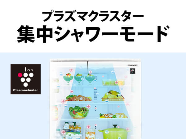 シャープ SHARP 冷蔵庫 6ドア フレンチドア(観音開き) プラズマ