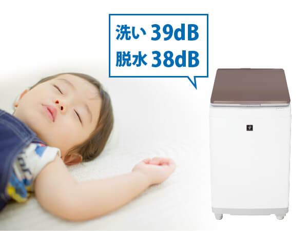 シャープ SHARP 縦型洗濯乾燥機 ブラウン 洗濯11.0kg 乾燥6.0kg