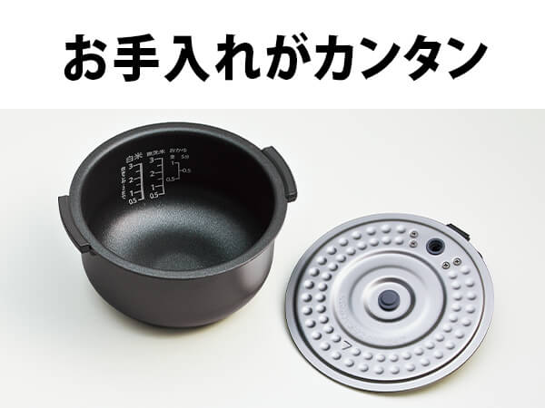 シャープ SHARP 炊飯器 3合 マイコン ブラック系 KS-CF05E-B の通販 