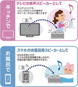 東芝 TOSHIBA TV用ワイヤレススピーカー TY-WSD11W の通販