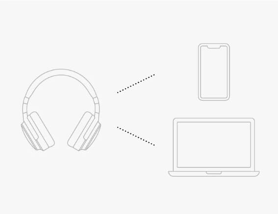 FINAL ブルートゥースヘッドホン UXシリーズ UX3000 ホワイト［ノイズ