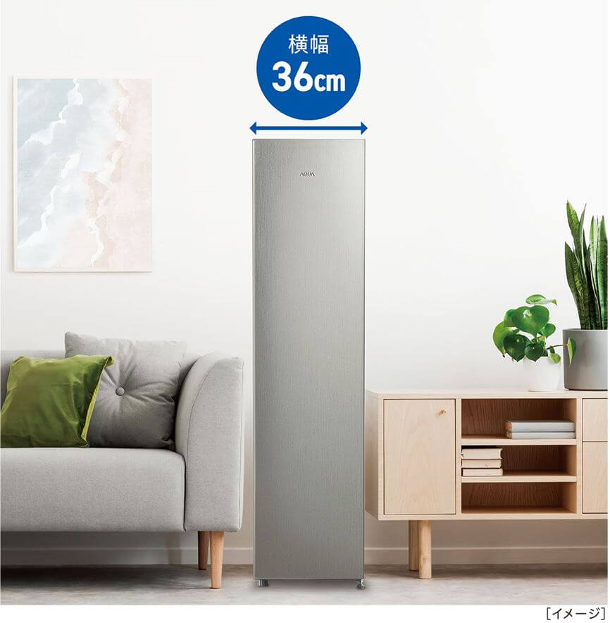 アクア AQUA ファン式スリムフリーザー AQUA ［36 /105L /1ドア /右