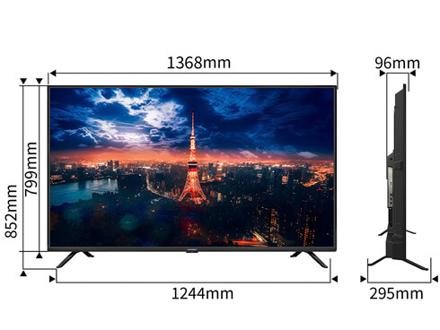JAPANNEXT PCモニター [60型 /4K(3840×2160） /ワイド] JN