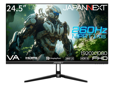 JAPANNEXT 260Hz モニター 24.5インチ Amazon.co.jp: JAPANNEXT 24.5インチ ゲーミングモニター 260Hz