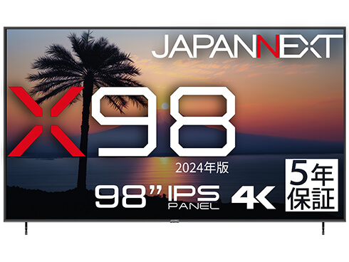 FUJITSU ホワイト フラットパネルディスプレイ 本体 JAPANNEXT JN-IPS238F-HC6-W 23.8型 IPSパネル フルHD液晶