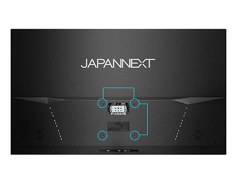 JAPANNEXT フルHD液晶モニター VAパネル搭載 HDMI VGA フレームレス