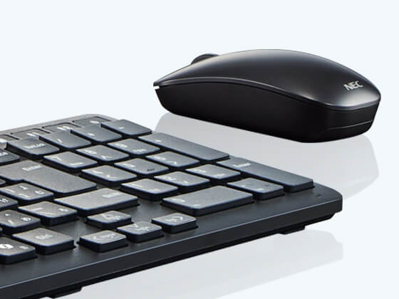 NEC デスクトップパソコン LAVIE A2355/JAB ファインブラック [23.8型