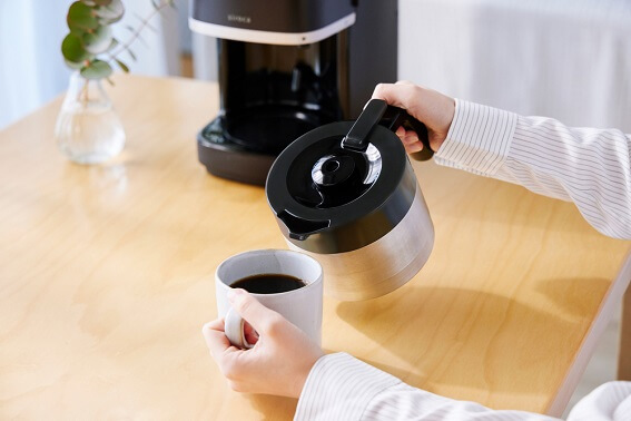 SIROCA コーン式全自動コーヒーメーカー カフェばこPRO ［全自動 /ミル