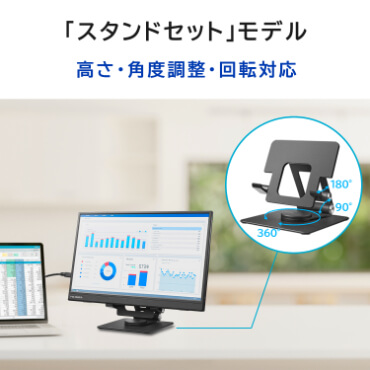 IOデータ モバイルディスプレイ(スタンドセット) (スタンドセット
