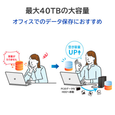 IOデータ USB 5Gbps対応 2ドライブ搭載(RAID 0/1対応)外付け