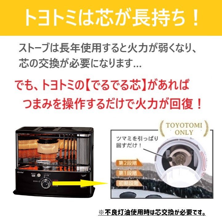 トヨトミ 石油ストーブ ダブルクリーン 木造10畳まで コンクリート13畳
