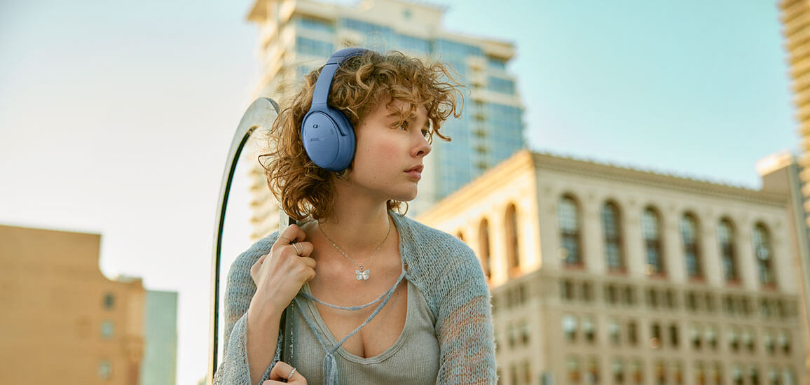 BOSE ブルートゥースヘッドホン QuietComfort Headphones Blue