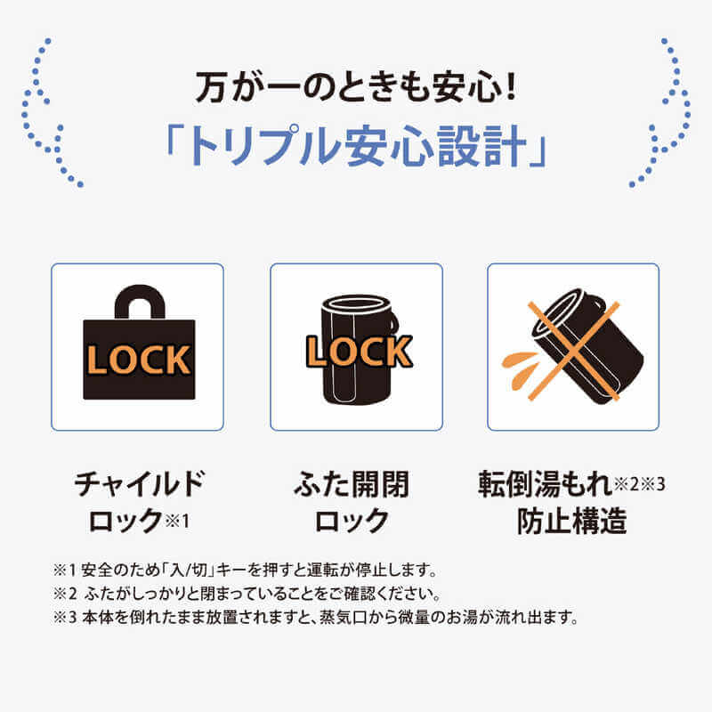 万が一のときも安心