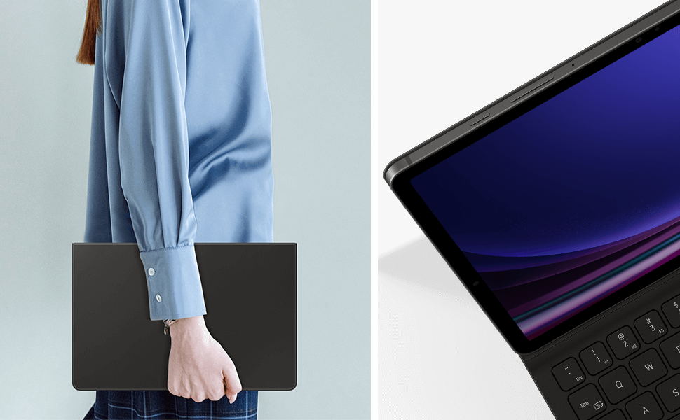 GALAXY Book Cover Keyboard Slim AI Key (Galaxy Tab S9 Tab S9 FE