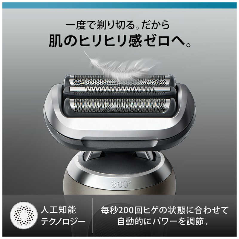 BRAUN 人気機種Series7現行型 新品未使用 ブラウン BRAUN 電気シェーバー シリーズ7 (洗浄機付モデル