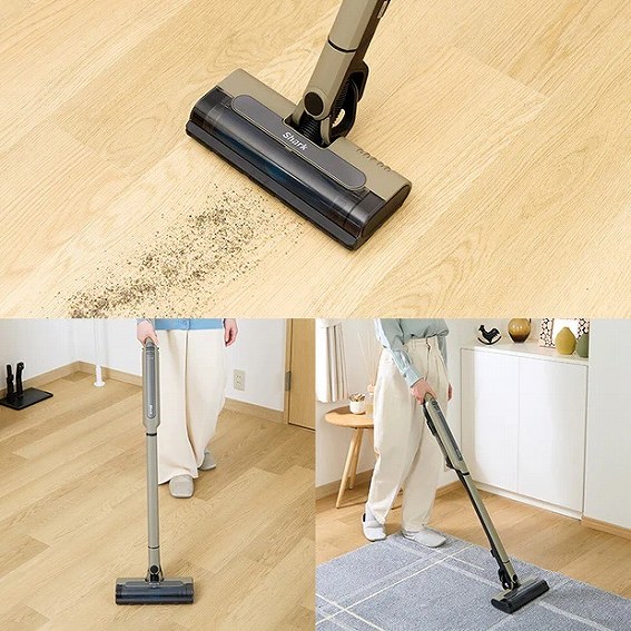 Shark EVOPOWER SYSTEM STD CS102JGY 掃除機 SHARK スティッククリーナー EVOPOWER SYSTEM STD グレージュ CS102JGY