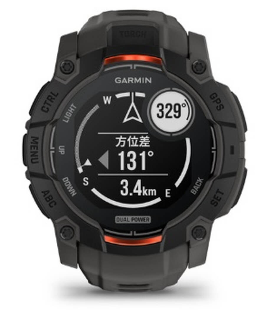 GARMIN Instinct 3 Dual Power (インスティンクト スリー デュアル 