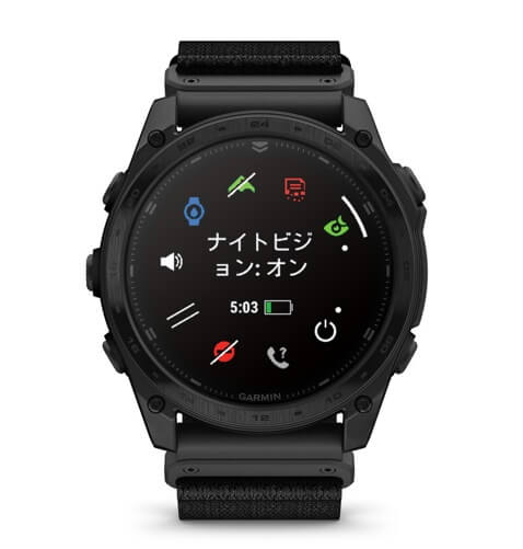 GARMIN Tactix 8(タクティクス 8)AMOLED 51mm GPSスマートウォッチ