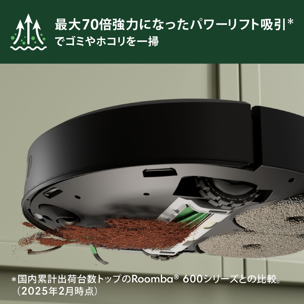 iRobot アイロボット ルンバ Plus 405 Combo ロボット + AutoWash 充電