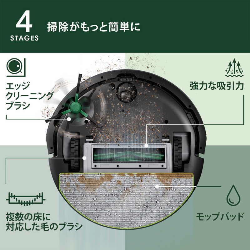 iRobot アイロボット 【アウトレット】ルンバ 105 Combo ロボット